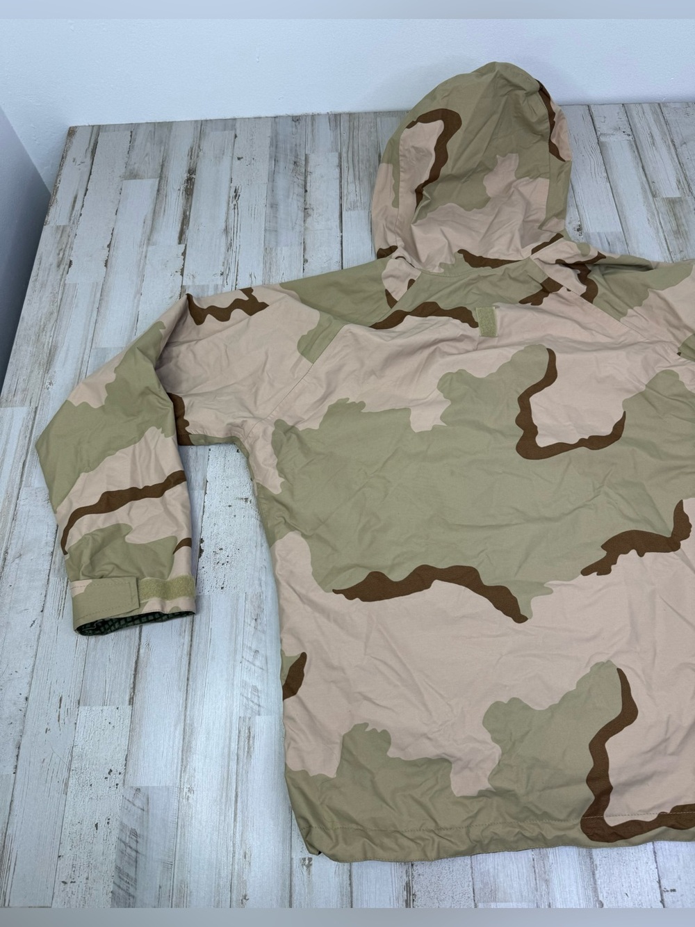 VTG Mens US Calvary Gore-Tex DCU DCN Desert Night Camo Reversible Jacket S-L - Picture 13 of 16